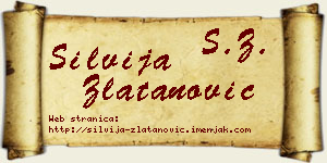 Silvija Zlatanović vizit kartica
